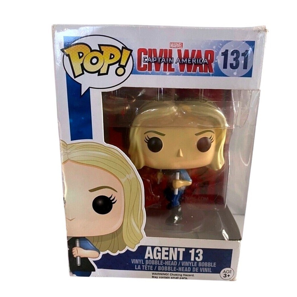 AGENT 13 #131 Funko‎ Pop Captain America - Civil War-Sharon Carter (VAULTED)